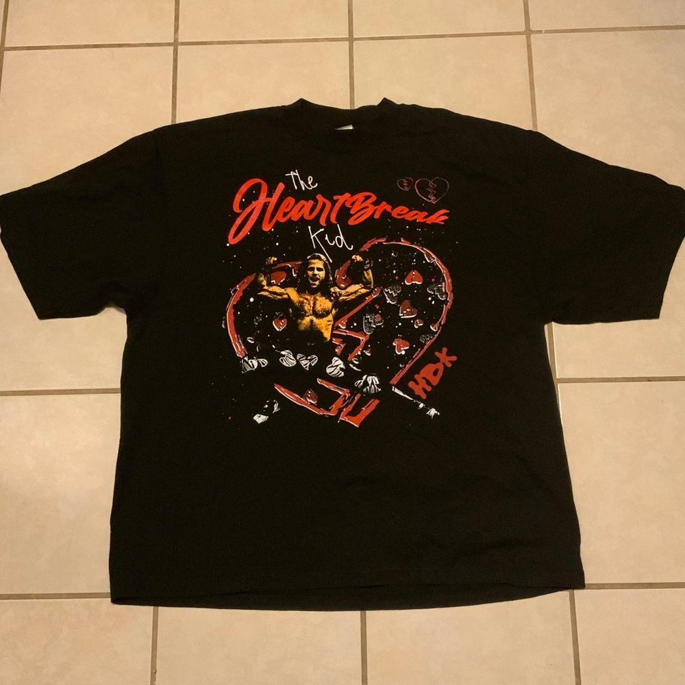 Modern Boot Heartbreak Kid Wrestling Shirt